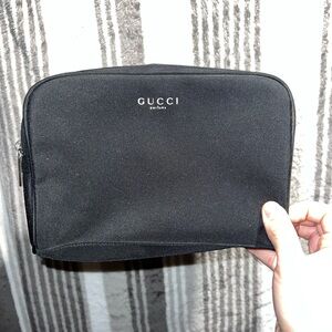 Gucci Black Toiletry Bag for Men